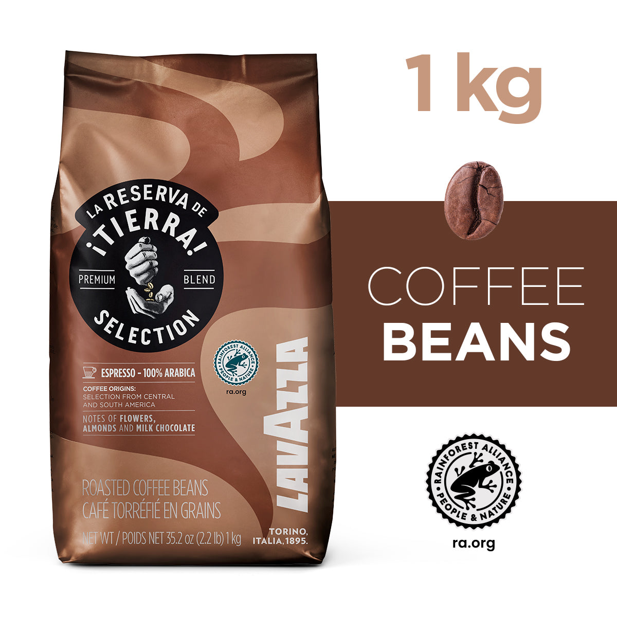 Lavazza Tierra Selection Beans 6x1kg