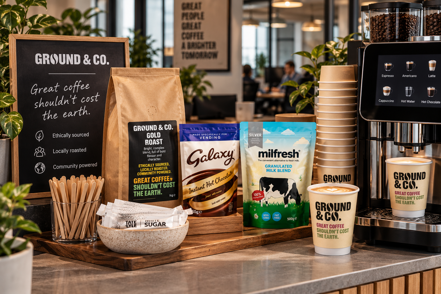 Ground & Co. Gold Bundle - 100 Cups
