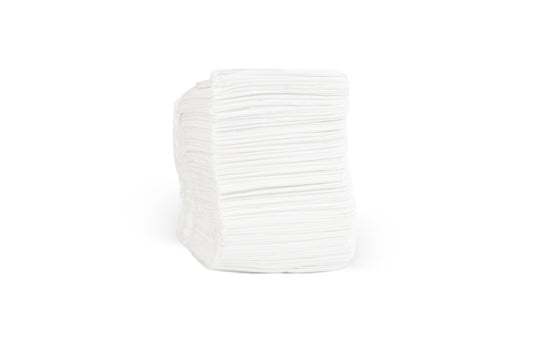 white napkins stacked