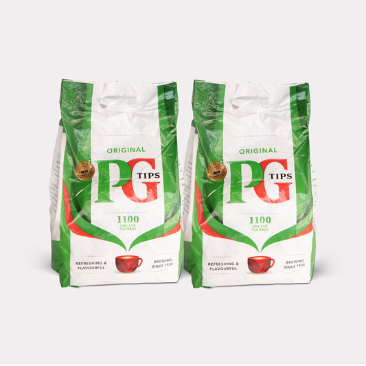 PG Tips Leaf Tea Bags Pyramid (2 x 1100)