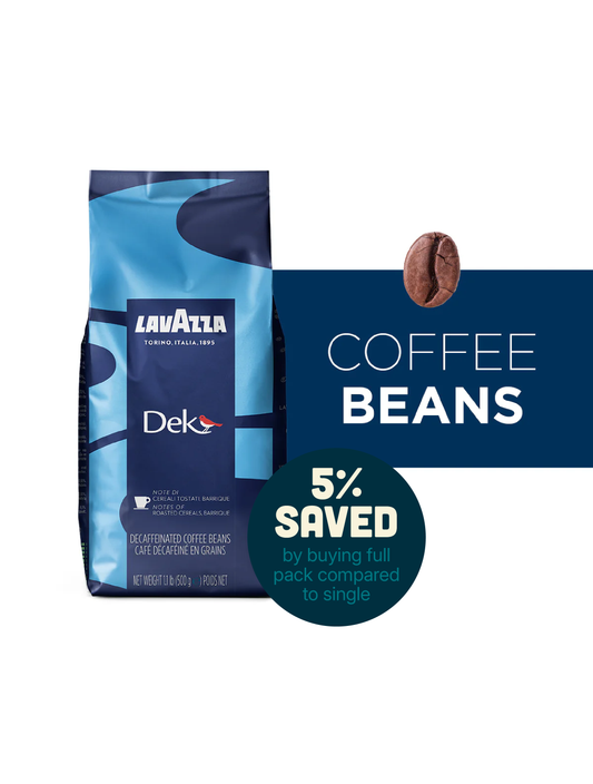 Lavazza DEK Decaff Beans - Single Pack