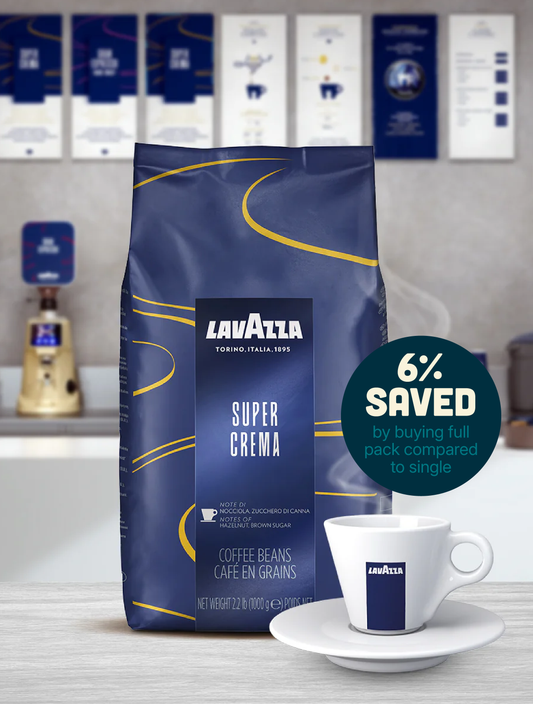 Lavazza Super Crema Beans - Single Pack